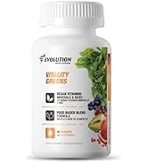 Evolution Advance Vitality Green Tablets Superfood Concentrated Nutrient Rich Supplement for Heal...