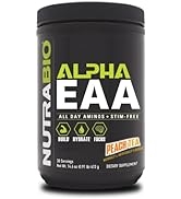 NutraBio Alpha EAA Hydration and Recovery Supplement - Full Spectrum EAA BCAA Matrix with Electro...