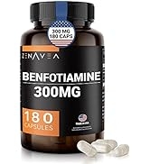 Benfotiamine 300mg (1:10) Zenavea - Benfotiamine b1 - 180 Caps (6 Months Supply) - Blood Sugar Re...