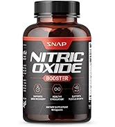 Snap Supplements Nitric Oxide Booster Pre Workout, Muscle Builder - L Arginine, L Citrulline 1500...