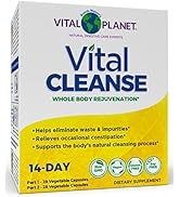 Vital Planet - Vital Cleanse with Milk Thistle, Magnesium, Cape Aloe and Herbs, Natural Supplemen...