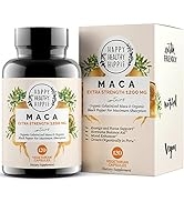 Organic Maca Root Capsules for Women – Libido Booster for Women and Men - 1200mg Maca Powder – Na...