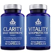 Thrivous Clarity and Vitality Stack - Enhance Brain & Cell Function for Better Aging - Advanced N...